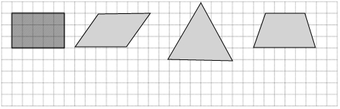 方格纸上分别画出与已知长方形面积相等的平行四边形三角形和梯形各1