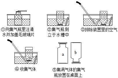 3实验室制取氧气若采用排水法收集气体可以按如图所示的各步操作进行