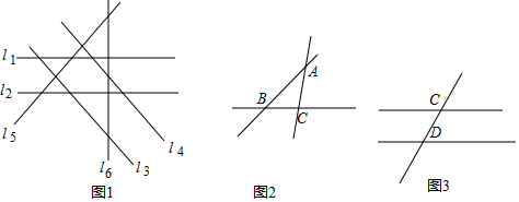 图中的线段数(图3)因为l5﹑l6上各有5个交点,每条直线上都有10条线段