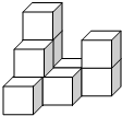 请你用一些相同的小正方体搭成一个几何体使得从正面和上面所看到的