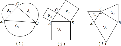 s2s3则它们有s2 s3=s1s2 s3=s1关系分别以直角三角形abc三边向外