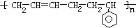 1.3-丁二烯与苯乙烯按分子个数比1:1发生加聚反应时.