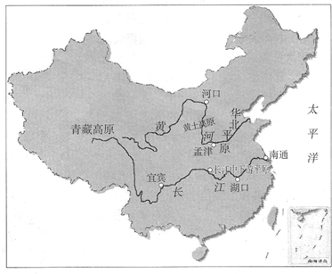 长江源头地图高清版图片