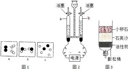 (2)图2是电解水的实验装置,反应的化学方程式为