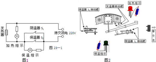 电饭锅指示灯接线详解图片