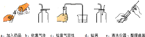 (6)实验室里将用b装置制得的二氧化碳气体通入澄清石灰水中,始终未