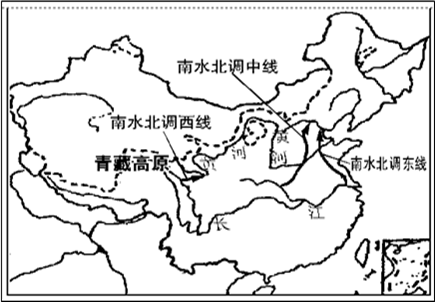 如图为长江,黄河干流位置示意图读图回答问题