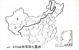 我国等降水量线图片