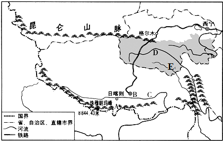 青藏高原地区人口稀疏的主要自然原因(3)