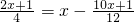 数学公式