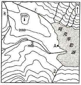 阿克庫勒湖位於新疆阿勒泰地區(阿爾泰山南麓,準噶爾盆地北緣),因其