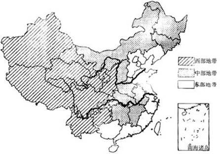 东西部地区经济总量对比_东西经济对比图