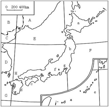 日本地形地势图 手绘图片