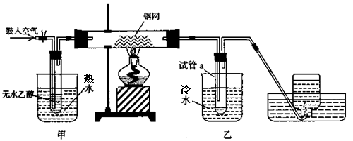 乙醇催化氧化的装置图图片
