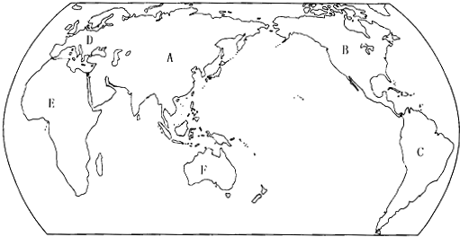 各大洲的地形图简图图片