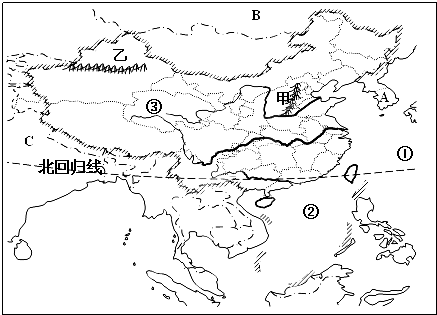 读中国及周边地区略图