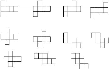 正方体怎么折简单图片