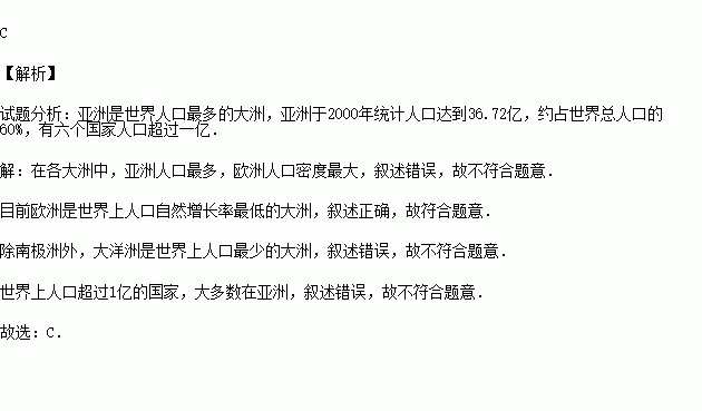 亚洲与欧洲人口叙述_亚洲和欧洲人口分布(2)