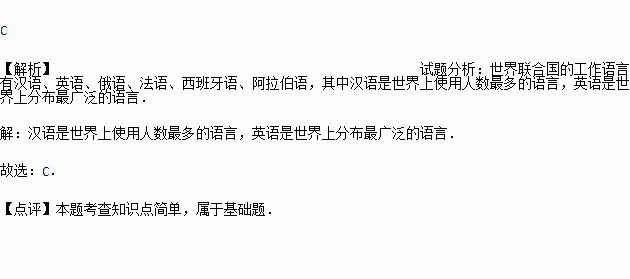 全球使用语言人口最多的_语言规范使用手抄报