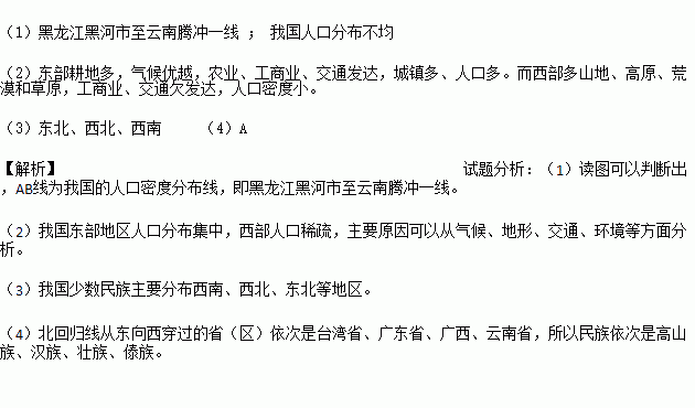 亚洲西部人口稀疏的原因_人口稀疏图片(3)