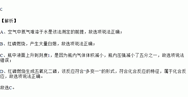 空气中氮气难溶于水是该法测定的前提