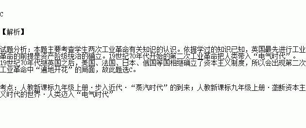 英国工业革命后经济总量情况(2)