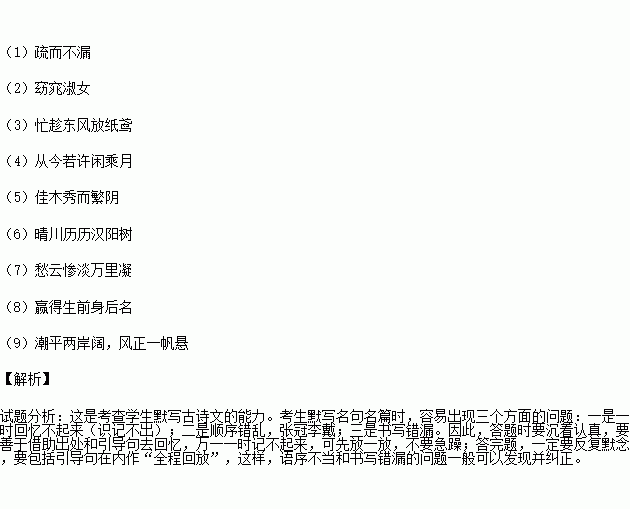 野什么名散成语_什么终什么散的成语(3)