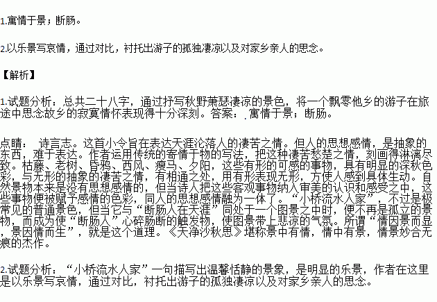 枯藤老树昏鸦简谱_枯藤老树昏鸦图片(2)