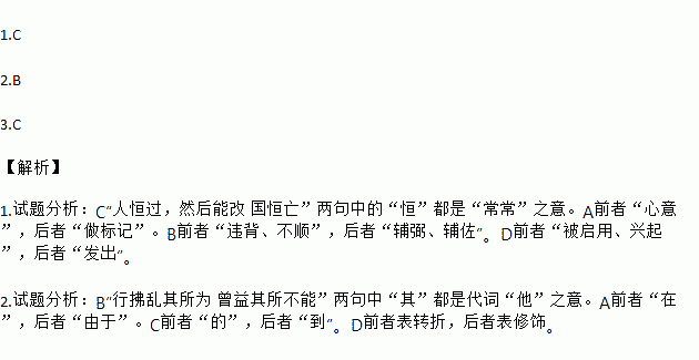 死于安乐舜发于畎亩之中.傅说举于版筑之间.胶鬲举于鱼盐之中.