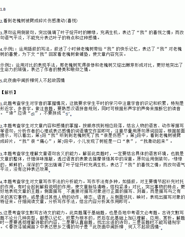 老槐树简谱_二胡曲老槐树下简谱(2)