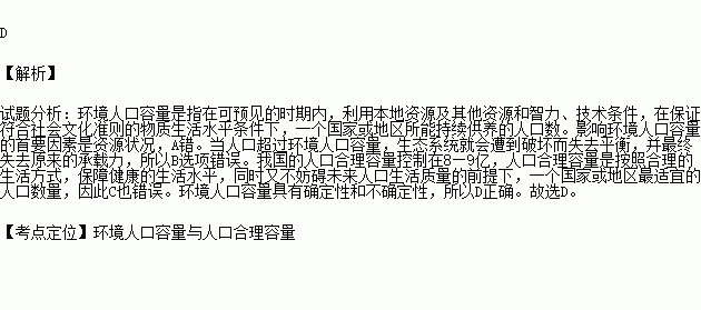 世界的环境人口容量_人口容量思维导图(2)