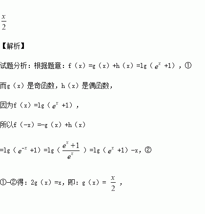 域為r的任一函數,定義在關於原點對稱區間上的任意一個函數,都可表示