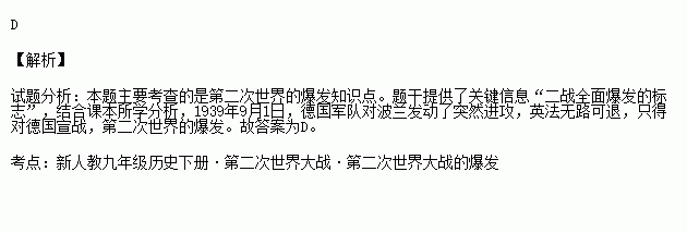 二战全面爆发的标志图片