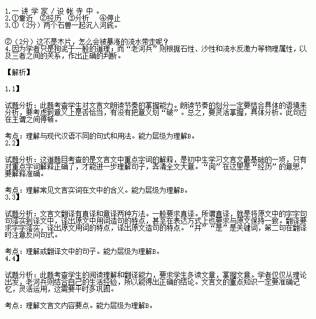 河中石兽说明了什么哲学原理_河中石兽的原理示意图(2)