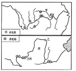 (1)長江注入 海,黃河注入 海.(2)目前,長江干.支流通航里程達8萬千米.