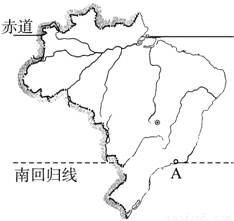 巴西的人口和城市主要分布在_巴西主要城市分布图(2)