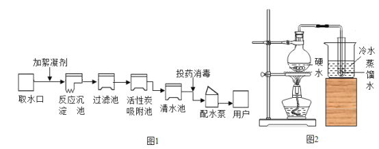 以吸附悬浮于水中的杂质 ②a池的作用是