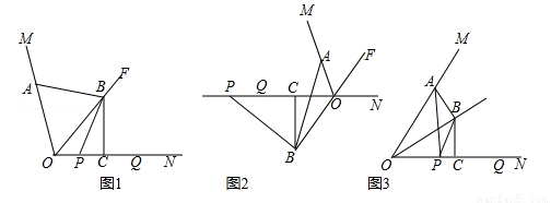 连接ae.并延长交射线dc于点f.将△abe沿着直线ae翻折.点b落在b′处.