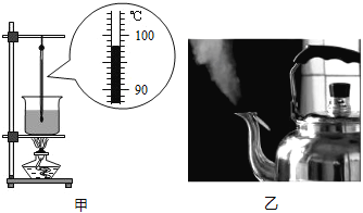 在探究水沸腾时温度变化特点 的实验中:(1)小红观察到水中产生大量的
