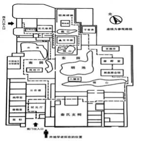 扩建后的天一阁博物馆分藏书文化区,园林休闲区,陈列展览区.