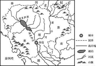 资源分布图柬埔寨水系图湄公河水系湄公河水系图洞里萨湖水系东南亚