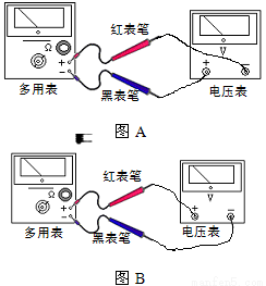 該多用表刻度盤上讀出電阻刻度中間值為30,歐姆擋的選擇開關