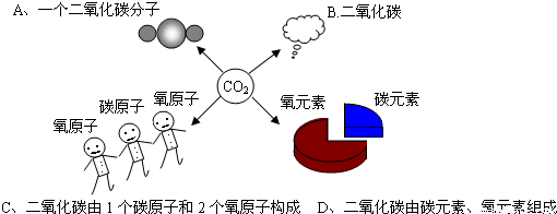 2009邗江区二模如图小林对二氧化碳化学式表示的意义有如下四种理解你