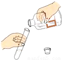 指出图所示倾倒液体的操作中的错误并回答造成的不良后果:(1) 造成的后果 ．(2) 造成的后果 ．(3) 造成的后果 ．——青夏教育精英家教网——