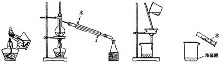 下列实验操作或装置正确的是 a 点燃酒精灯 b 蒸馏 c 过滤 d.