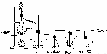 【答案】分析:(1)实验室中用乙醇和浓硫酸加热来制取乙烯,然后