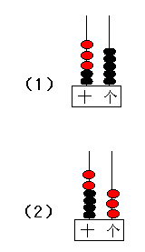 二年级看算式画算珠图片