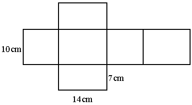 下图是一个长方体纸盒展开图这个纸盒的体积是多少