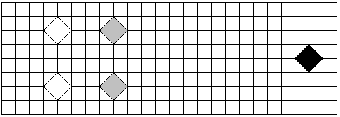 用正方形画的平移画图片