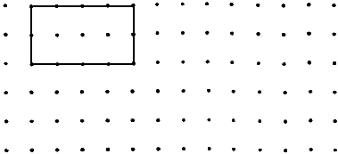 点子图怎么画长方形图片